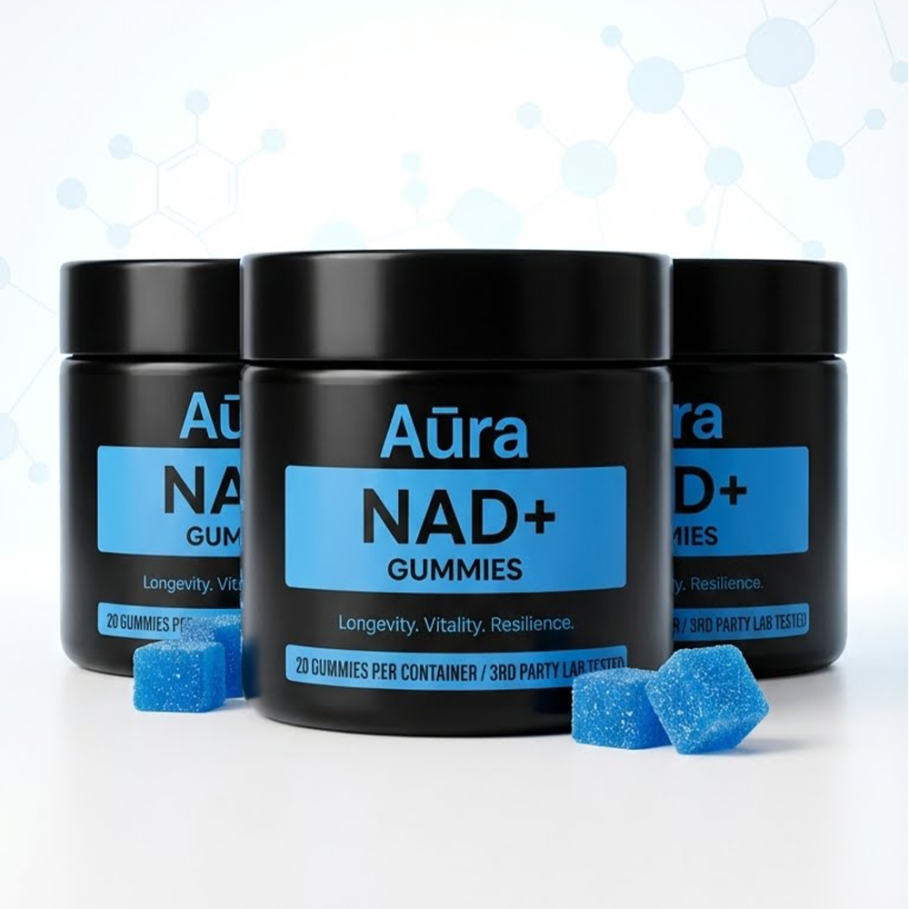Aūra NAD+ Gummies 3 Pack