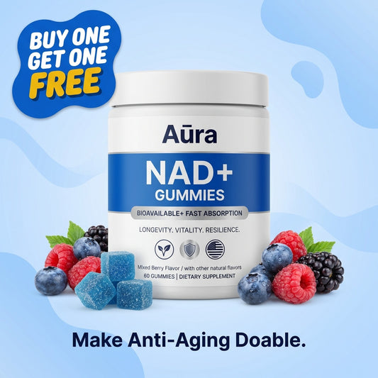 Aūra NAD+ Gummies